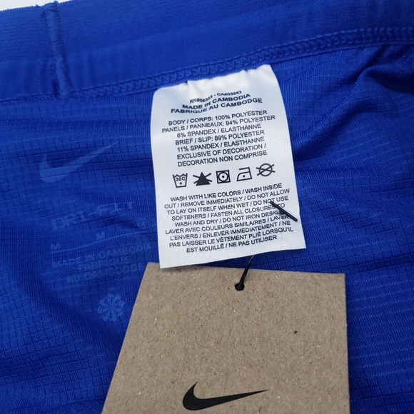 Nike Dri-FIT Stride 5" Brief-Lined Men’s Running Shorts Blue Size M DM4755-480 - Picture 11 of 12